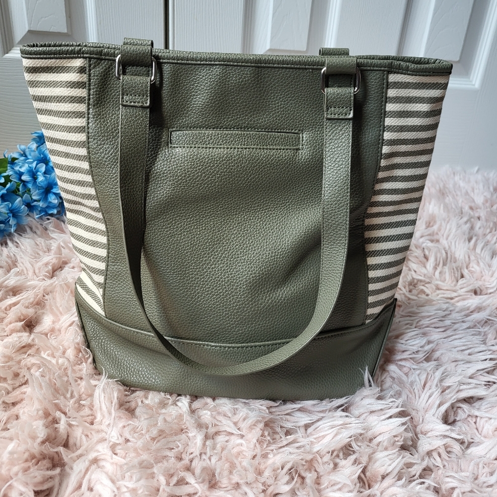 Thirty-one women's bag, green/beige